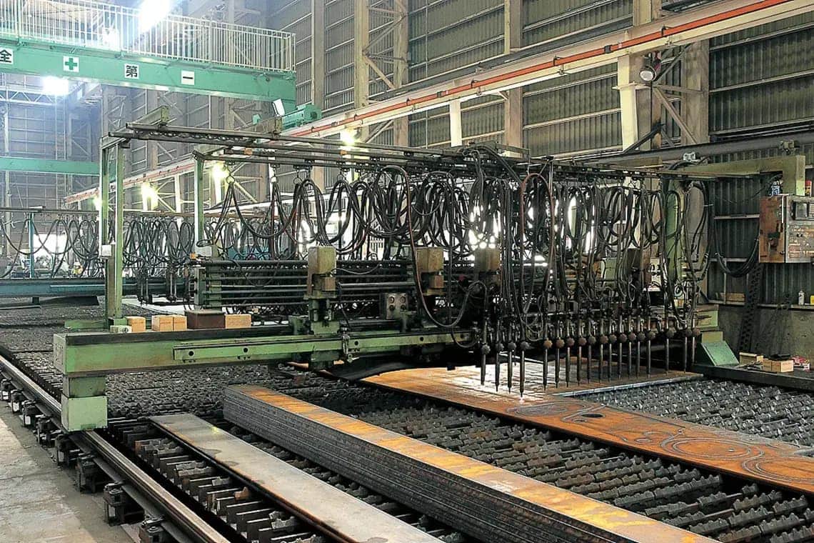 ドリル付NC溶断機